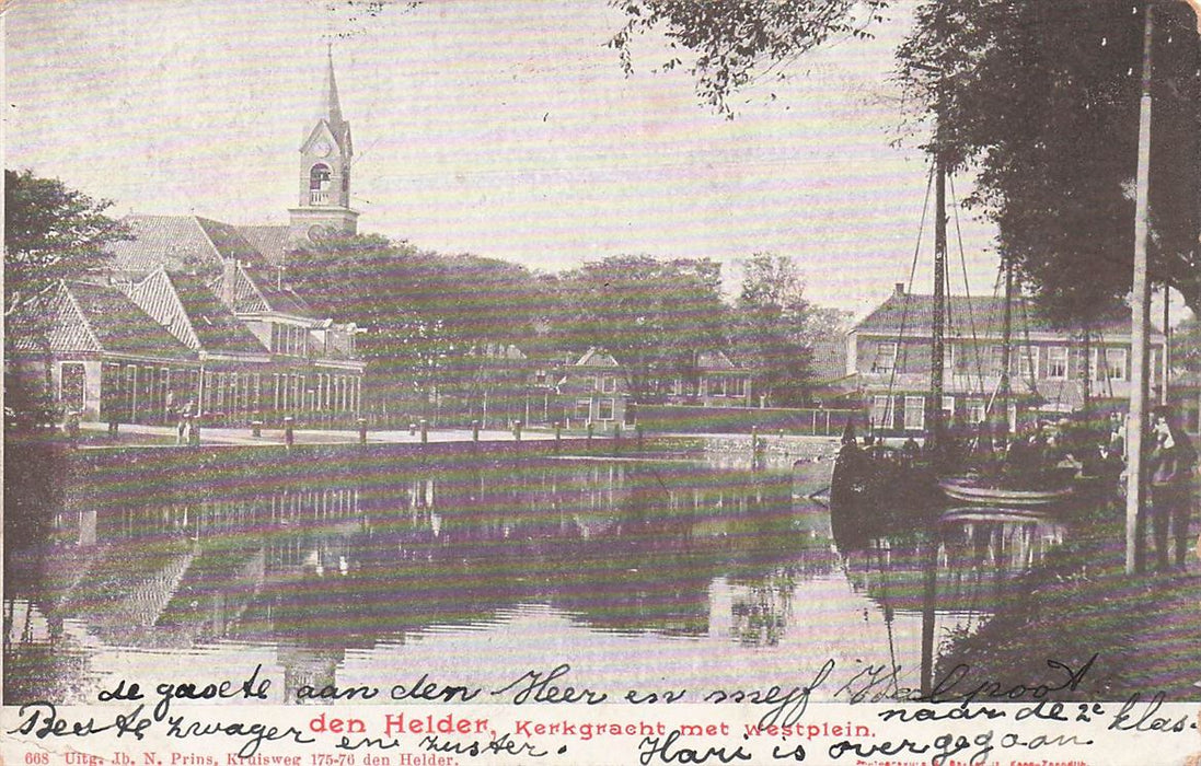 Den Helder Kerkgracht Met Westplein
