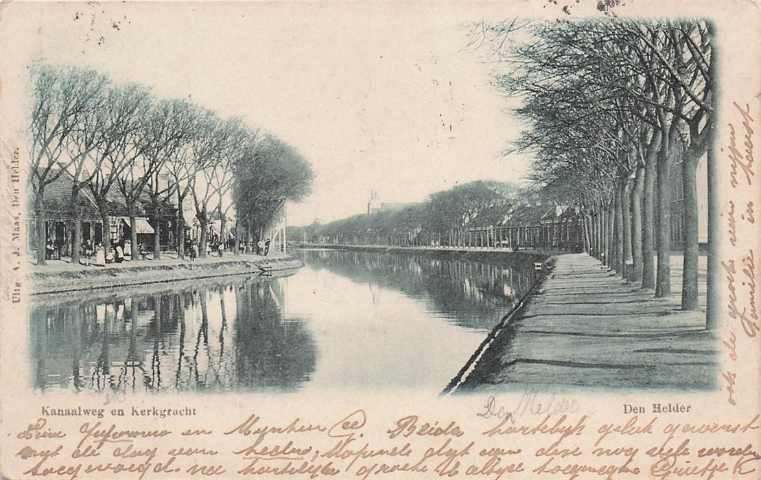 Den Helder Kanaalweg En Kerkgracht