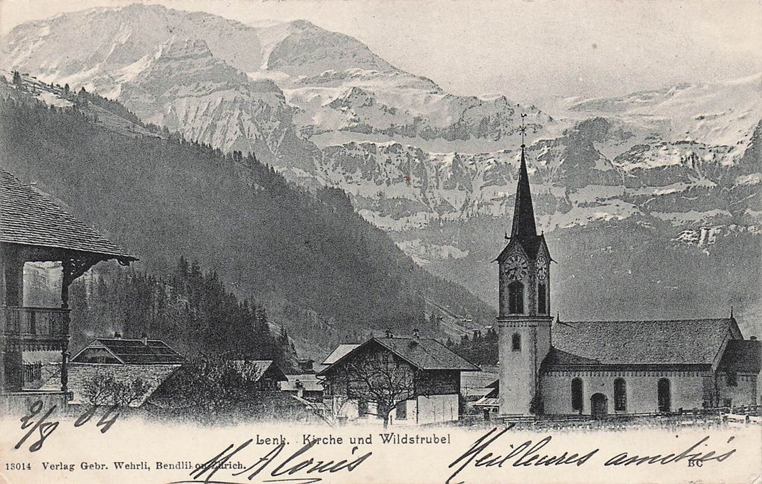 Lenk Kirche Und Wildstrubel