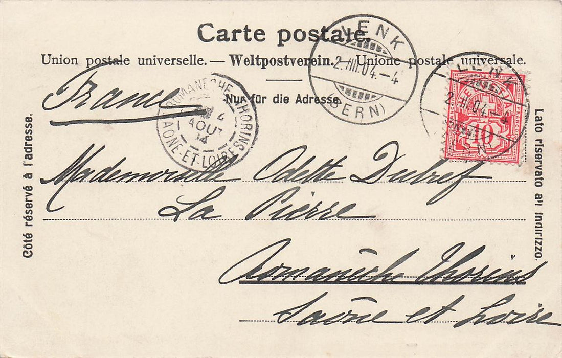 Lenk Kirche Und Wildstrubel