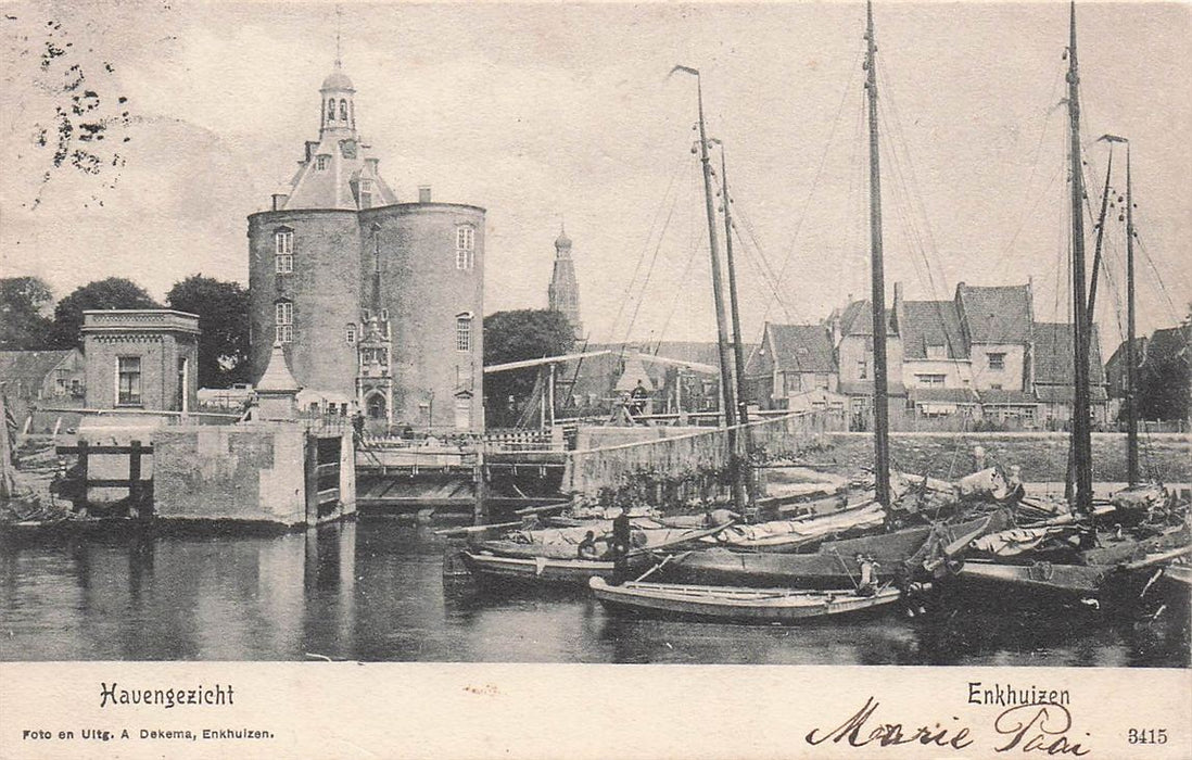 Havengezicht Enkhuizen