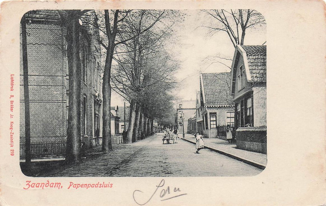 Zaandam Papenpadsluis