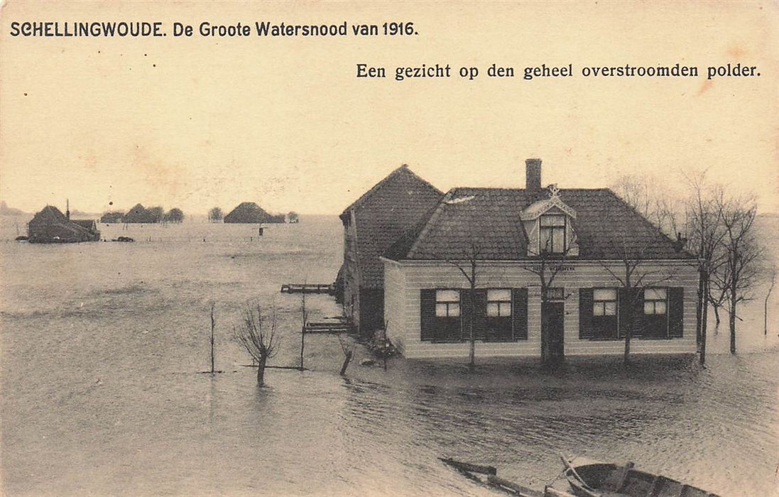 Schellingwoude De Groote Watersnood Van 1916