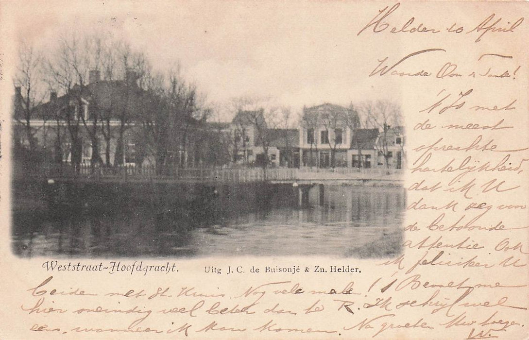 Den Helder Weststraat Hoofdgracht