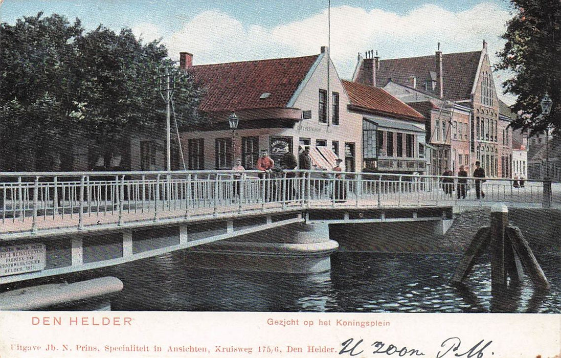 Den Helder Gezicht Op Het Koningsplein