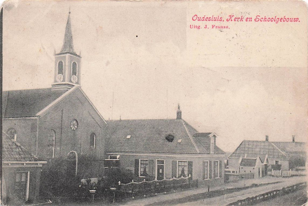 Oudesluis Kerk En Schoolgebouw