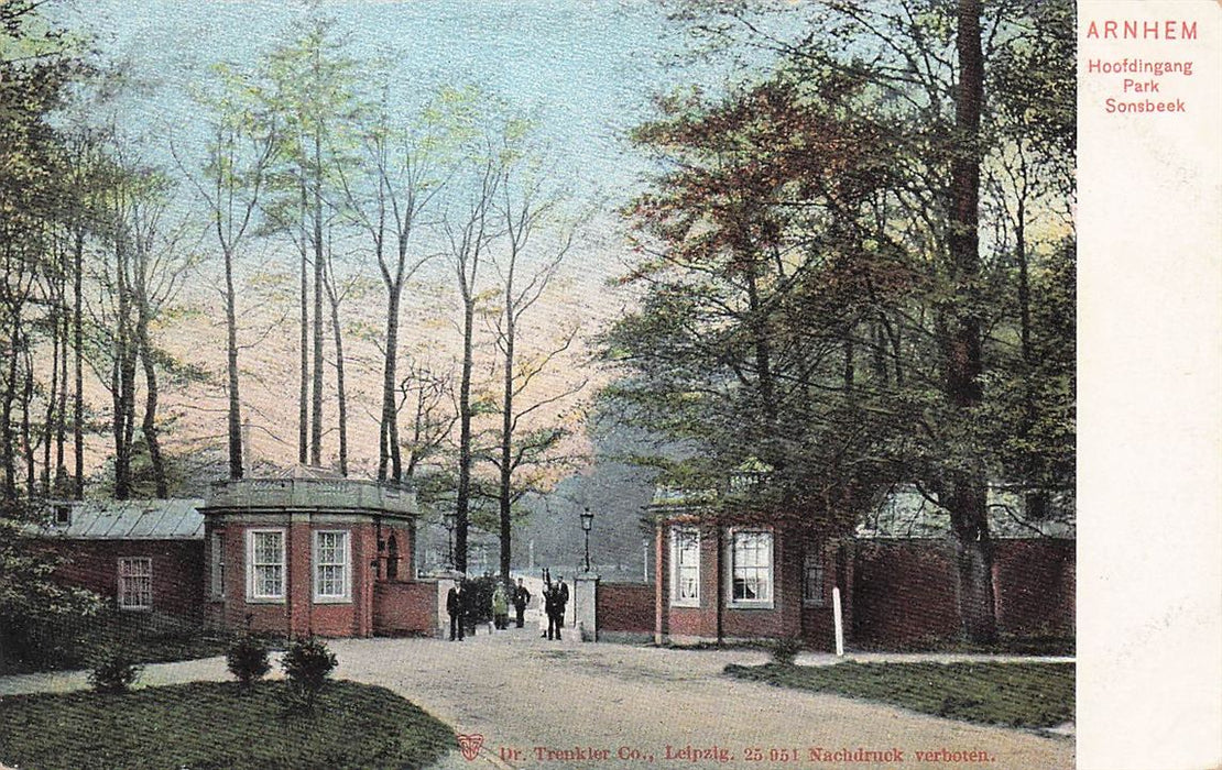 Arnhem Hoofdingang Park Sonsbeek