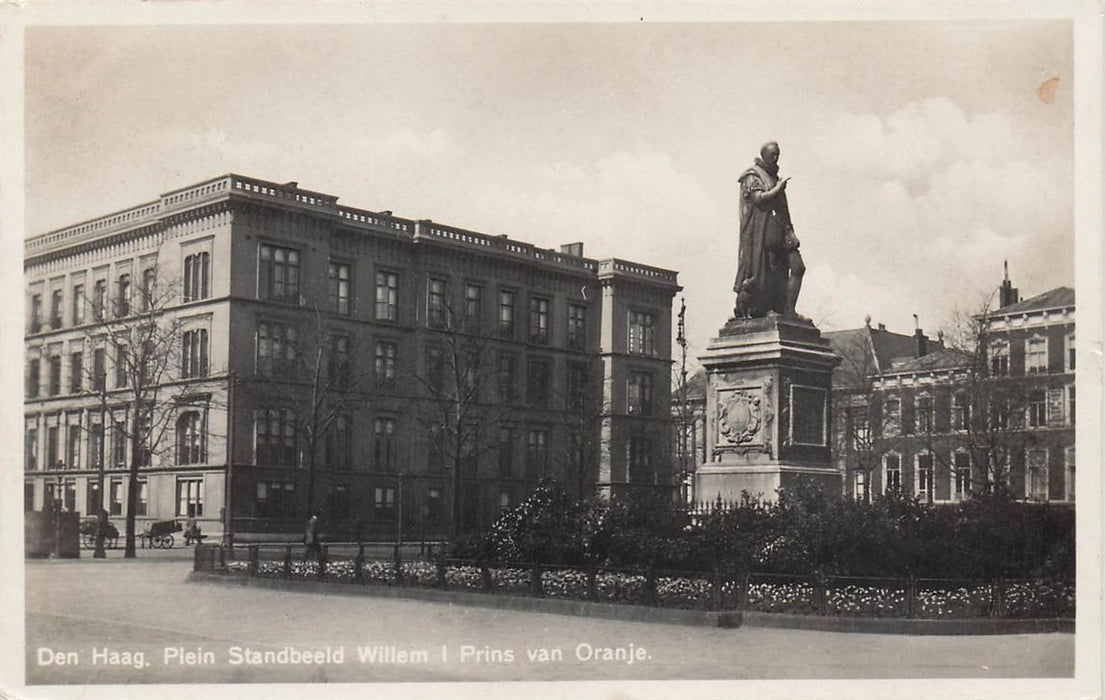 Den Haag Plein Standbeeld Willem I Prins Van Oranje