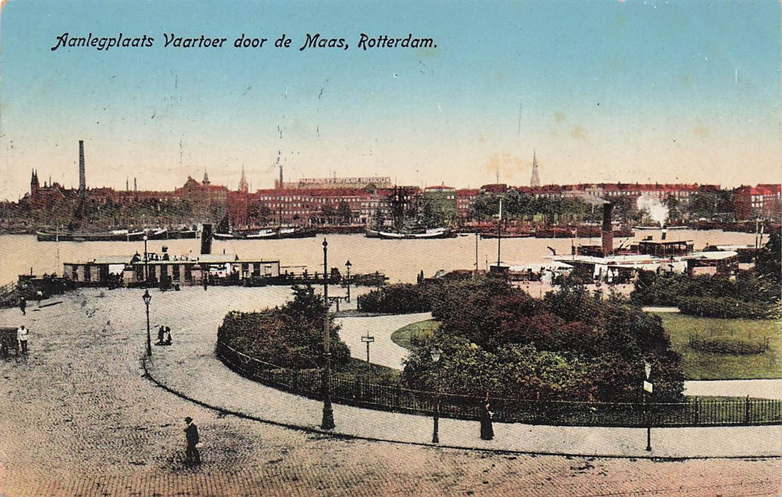Rotterdam Aanlegplaats Vaartoer Door De Maas