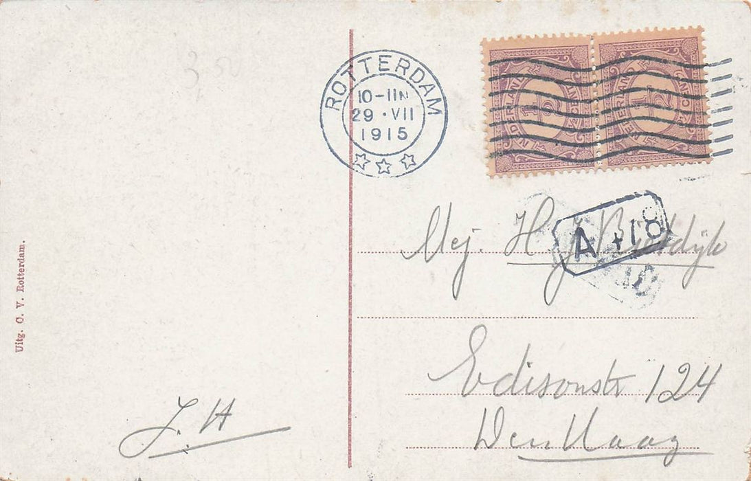 Rotterdam Aanlegplaats Vaartoer Door De Maas