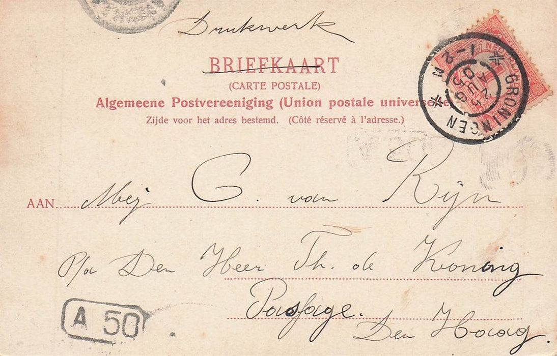 Groningen Noordzijde Groote Markt