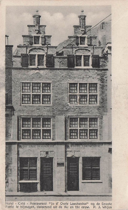 Nijmegen In D' Oude Laeckenhal Groote Markt
