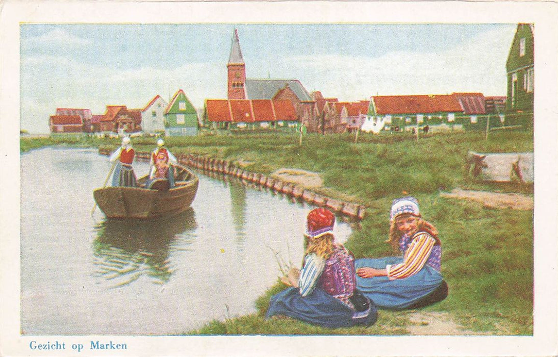Gezicht Op Marken