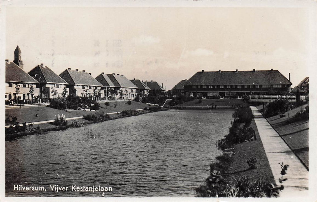 Hilversum Vijver Kastanjelaan