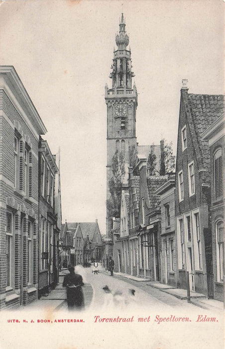 Torenstraat Met Speeltoren Edam