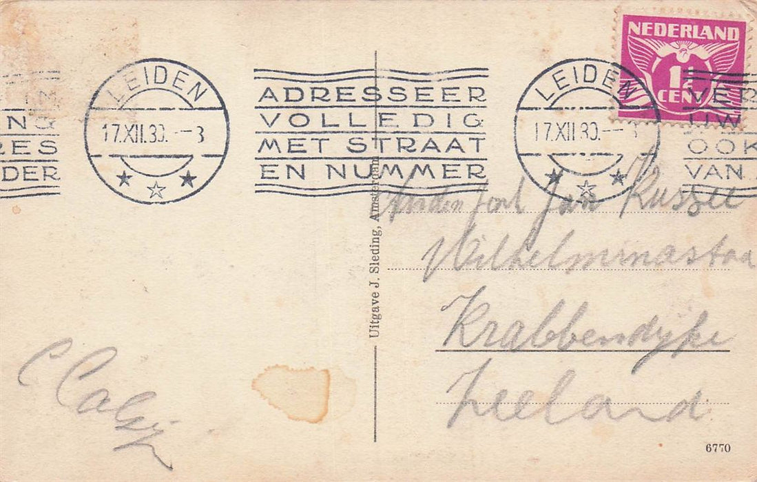 Leiden Jhr De Gijselaarbank