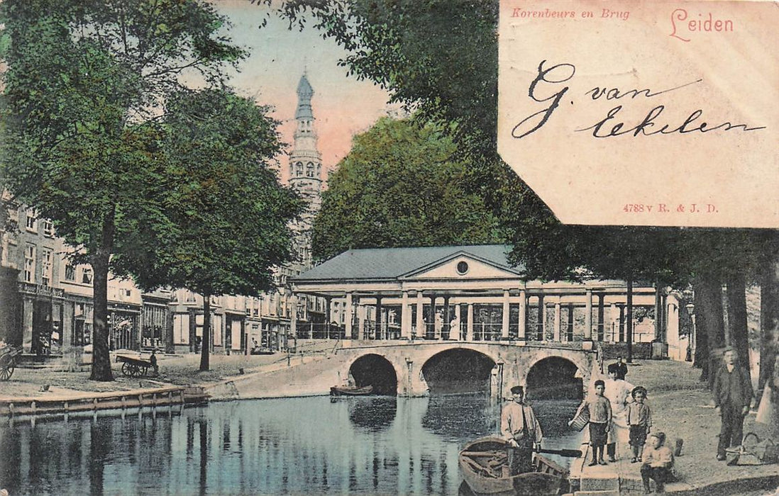 Korenbeurs En Brug Leiden