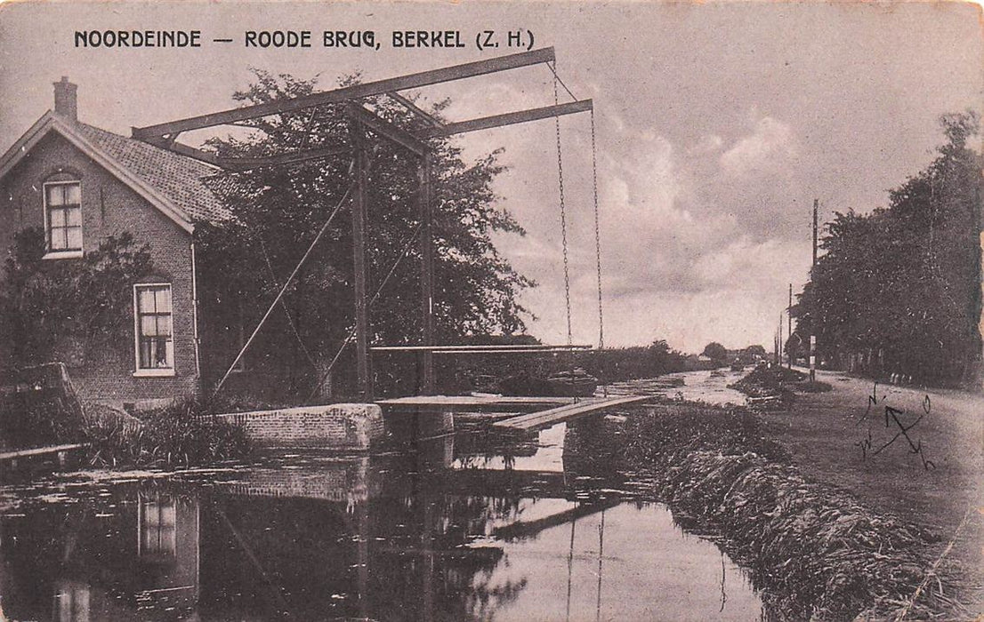 Noordeinde Roode Brug Berkel (Z H.)