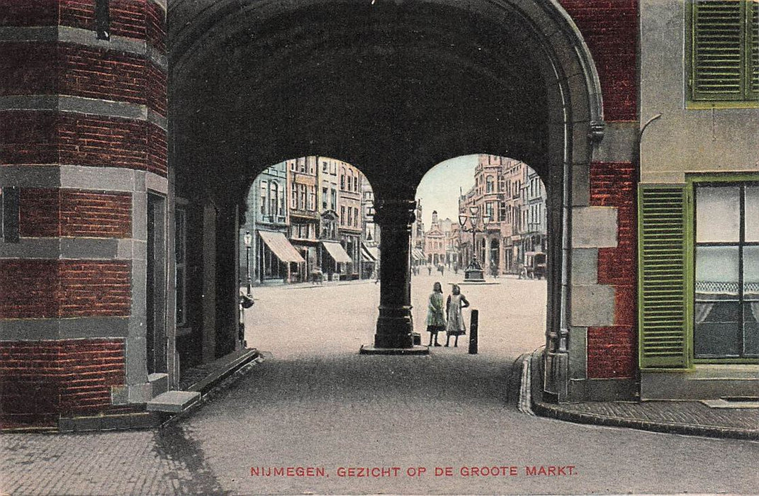 Nijmegen Gezicht Op De Groote Markt