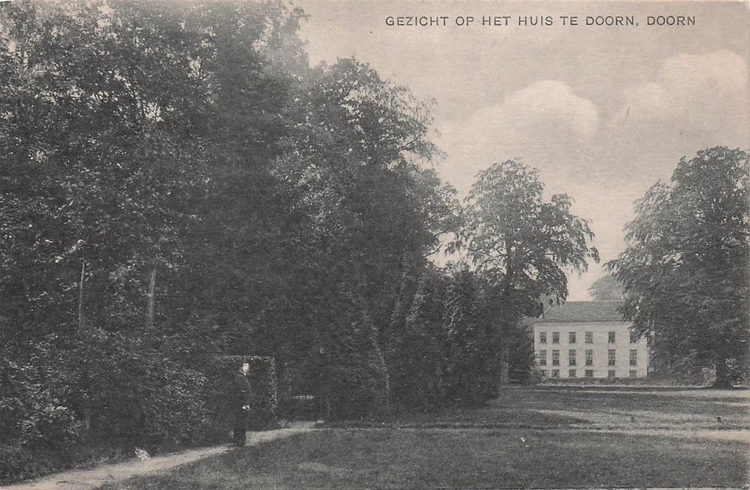 Gezicht Op Het Huis Te Doorn