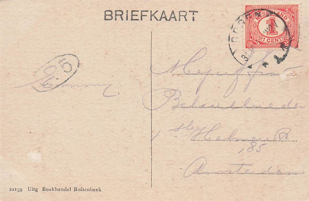 Gezicht Op Het Huis Te Doorn