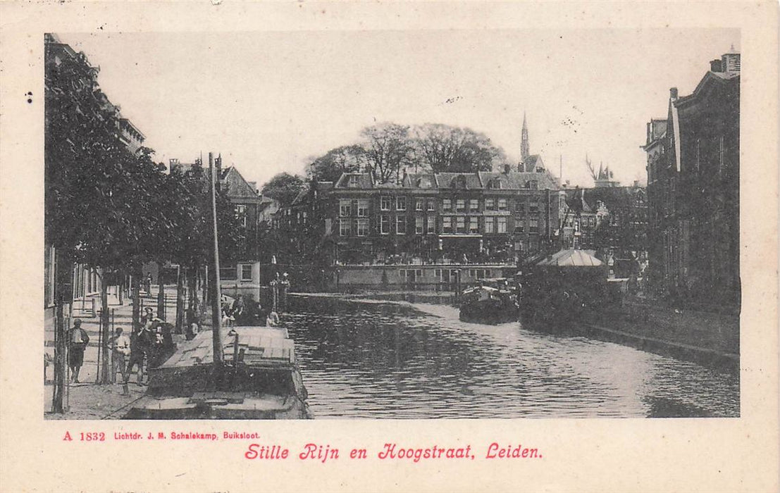 Stille Rijn En Hoogstraat Leiden