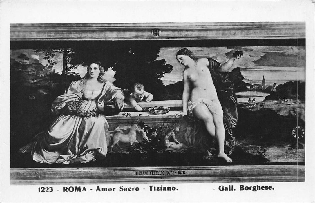 Roma Amor Sacro Tiziano Gall Borghese