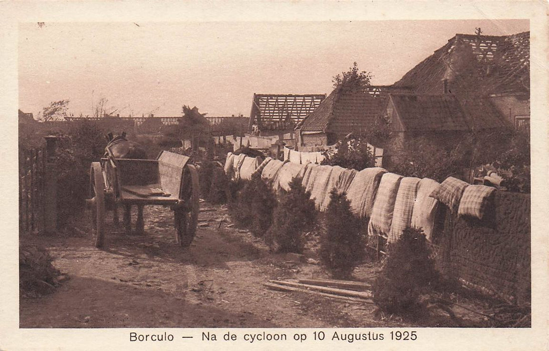 Borculo Na De Cycloon Op 10 Augustus 1925