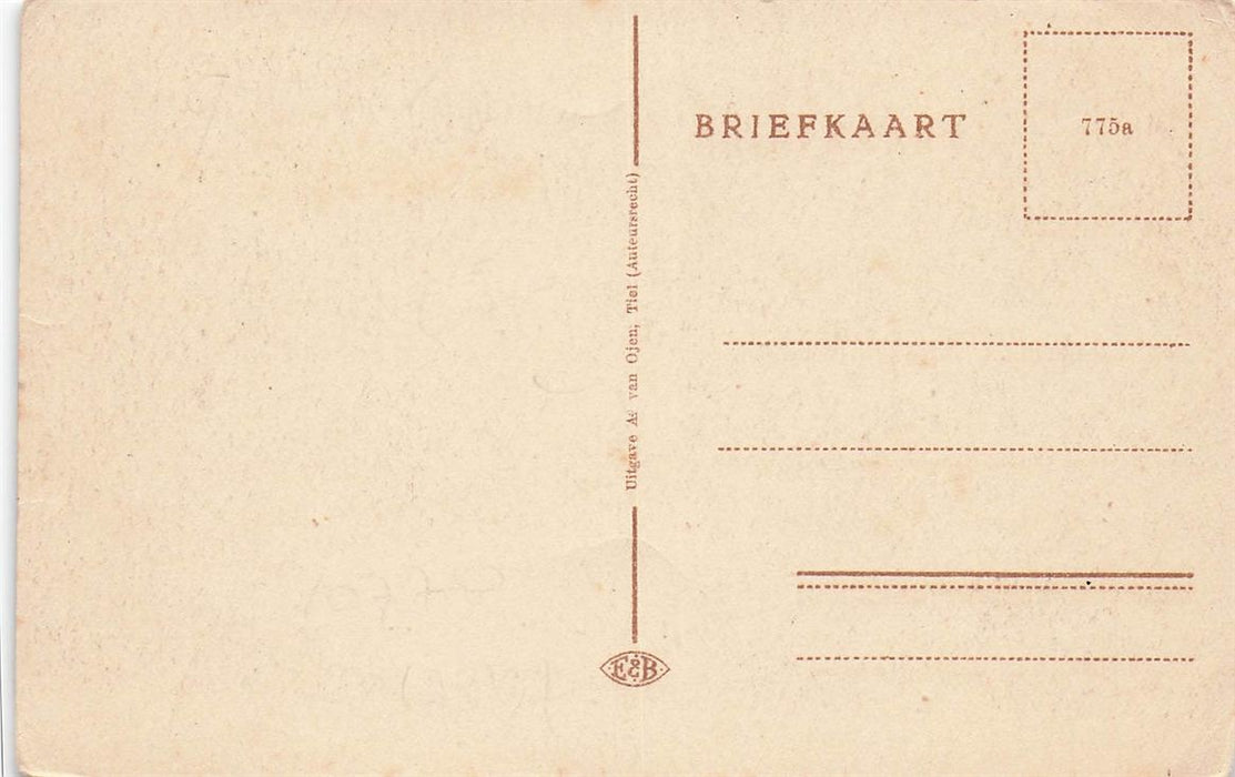 Leeuwen Kerk En Pastorie B/D Watersnood In 1926