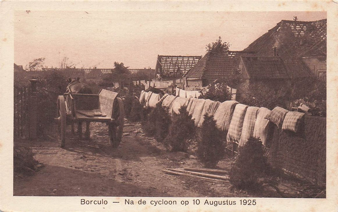 Borculo Na De Cycloon Op 10 Augustus 1925