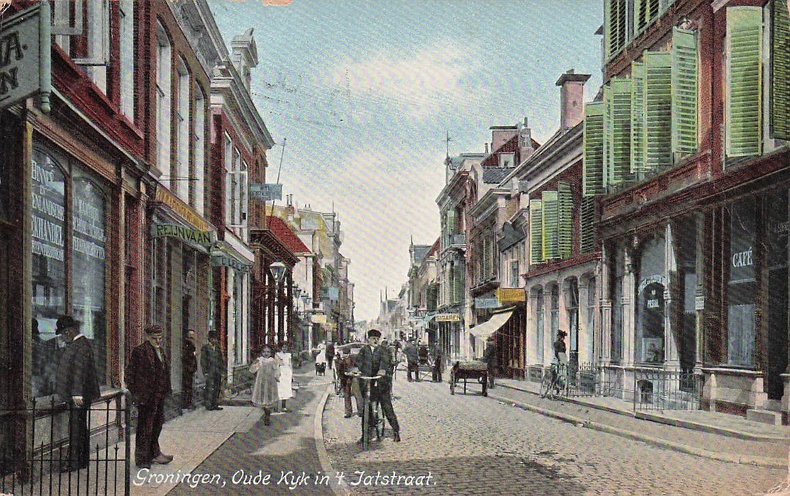 Groningen Oude Kyk In T Jatstraat
