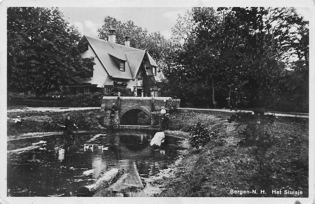 Bergen N H Het Sluisje