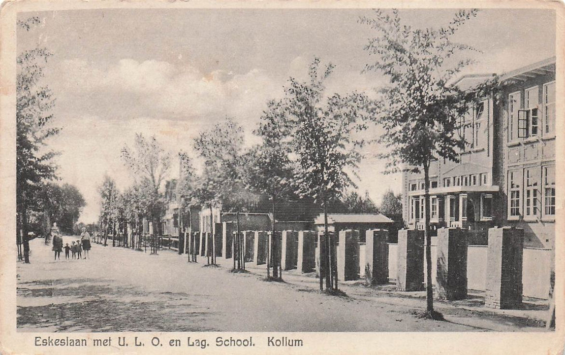 Eskeslaan Met U L O En Lag School Kollum