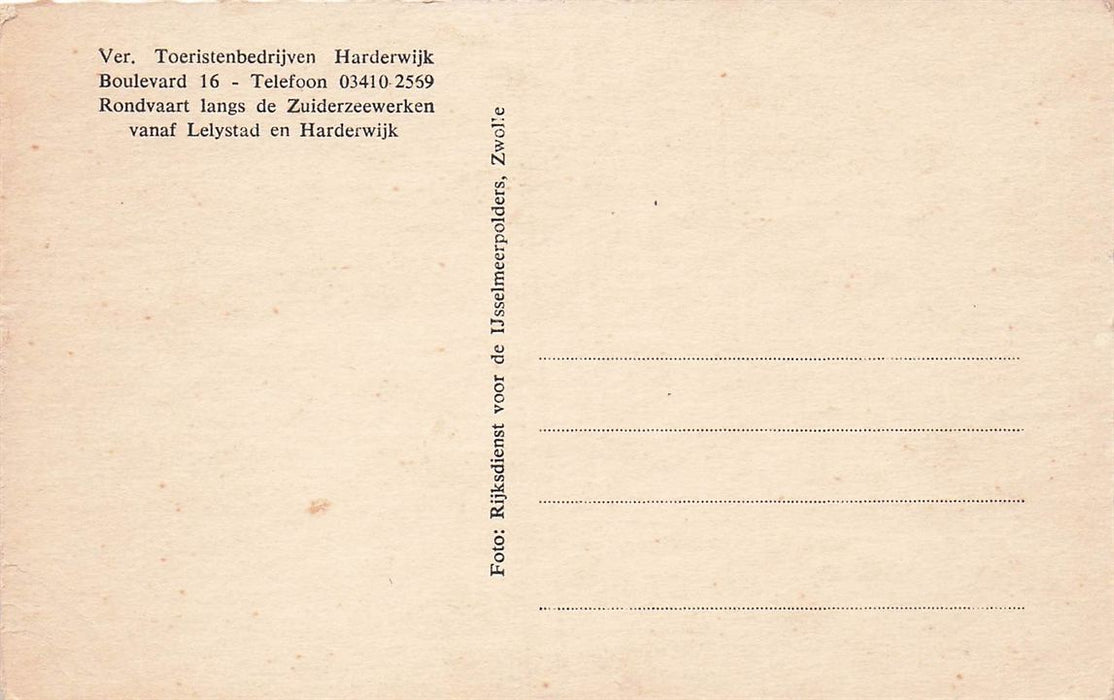 Harderwijk Het Opspuiten Van De Dijk