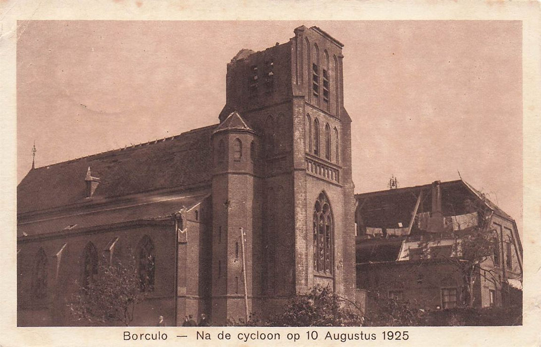 Borculo Na De Cycloon Op 10 Augustus 1925