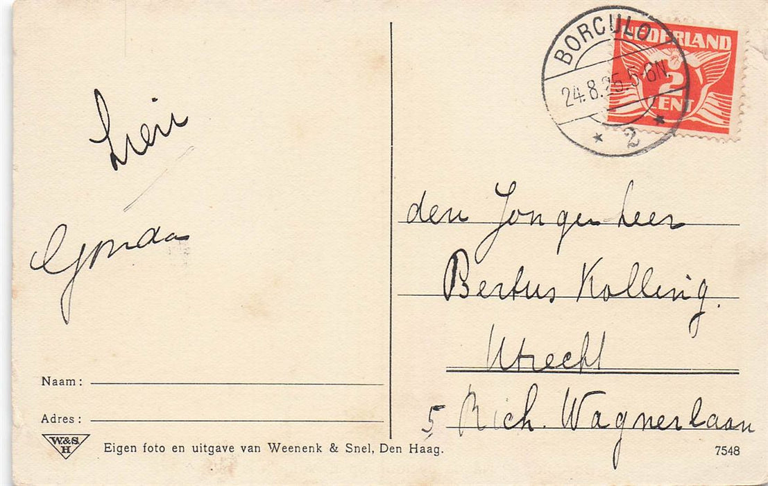 Borculo Na De Cycloon Op 10 Augustus 1925