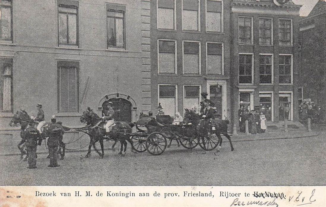 Friesland Bezoek Van H M De Koningin Aan De Prov