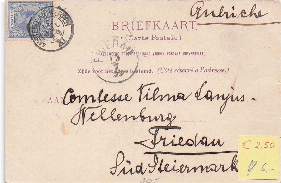 Het Huis Ten Bosch 'S Gravenhage Conferentiegebouw 1899