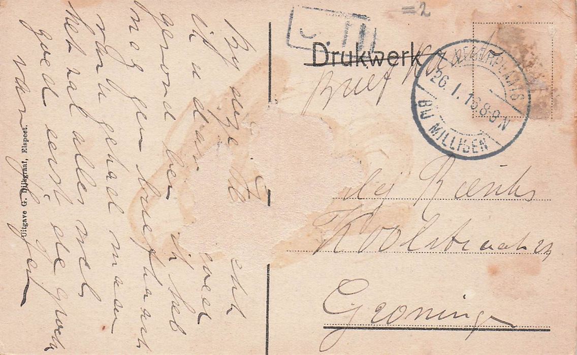 Veluwsche Boerin Aan Het Putten