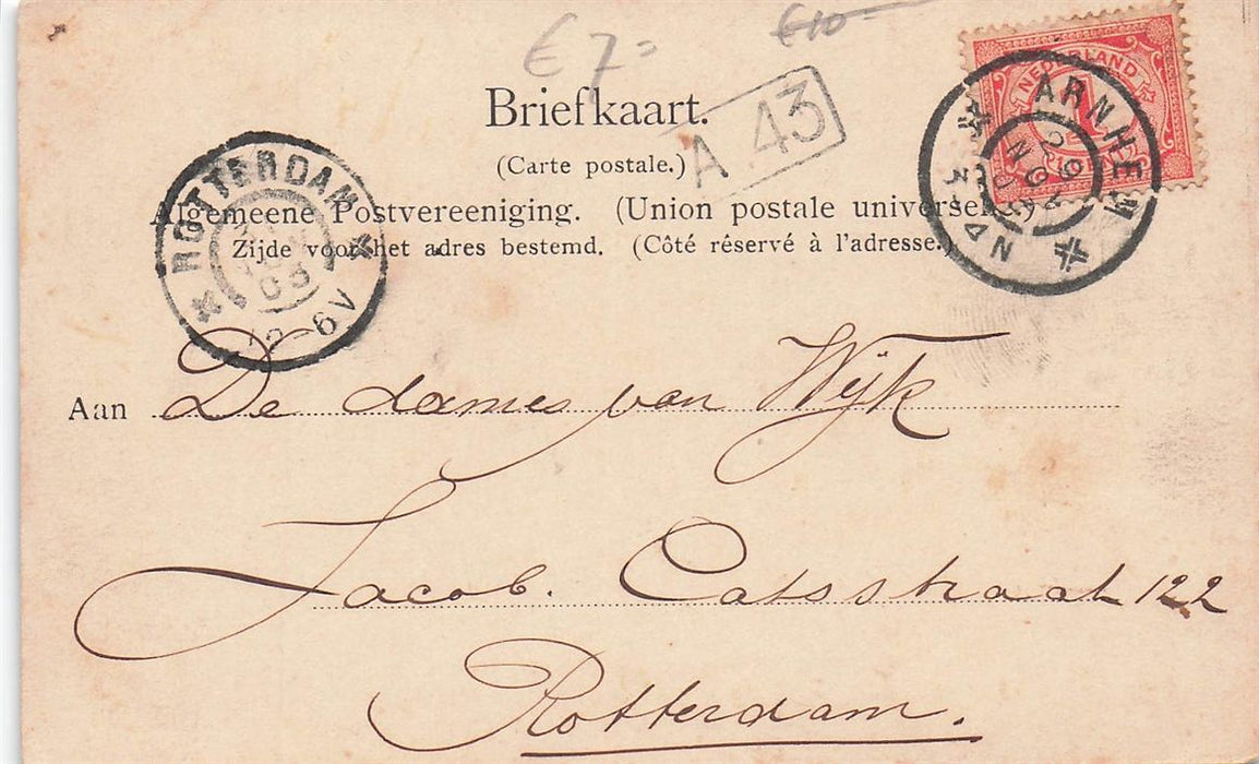 Arnhem Rijnkade Beneden Of Neder Rijn