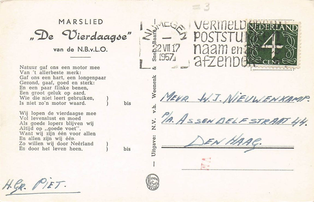 Nijmegen Leve De Vierdaagse