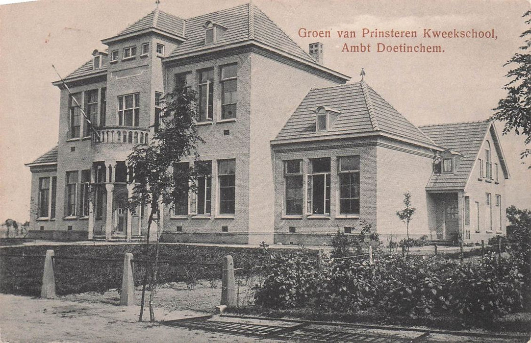 Groen Van Prinsteren Kweekschool Ambt Doetinchem