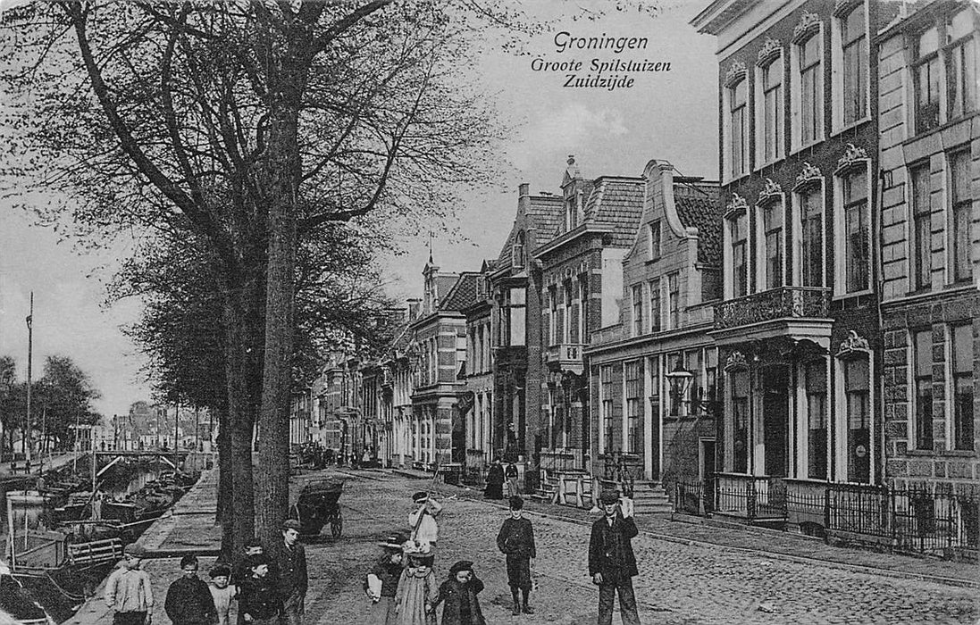 Groningen Groote Spilsluizen Zuidzijde