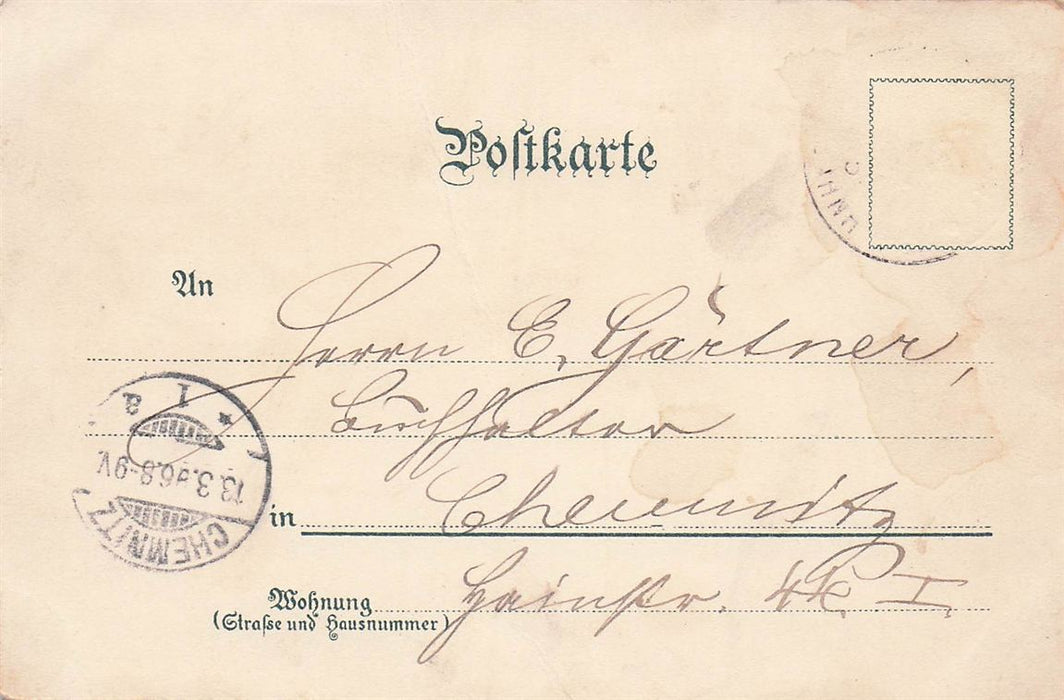 König Karl Brücke Zwischen Cannstatt U Stuttgart