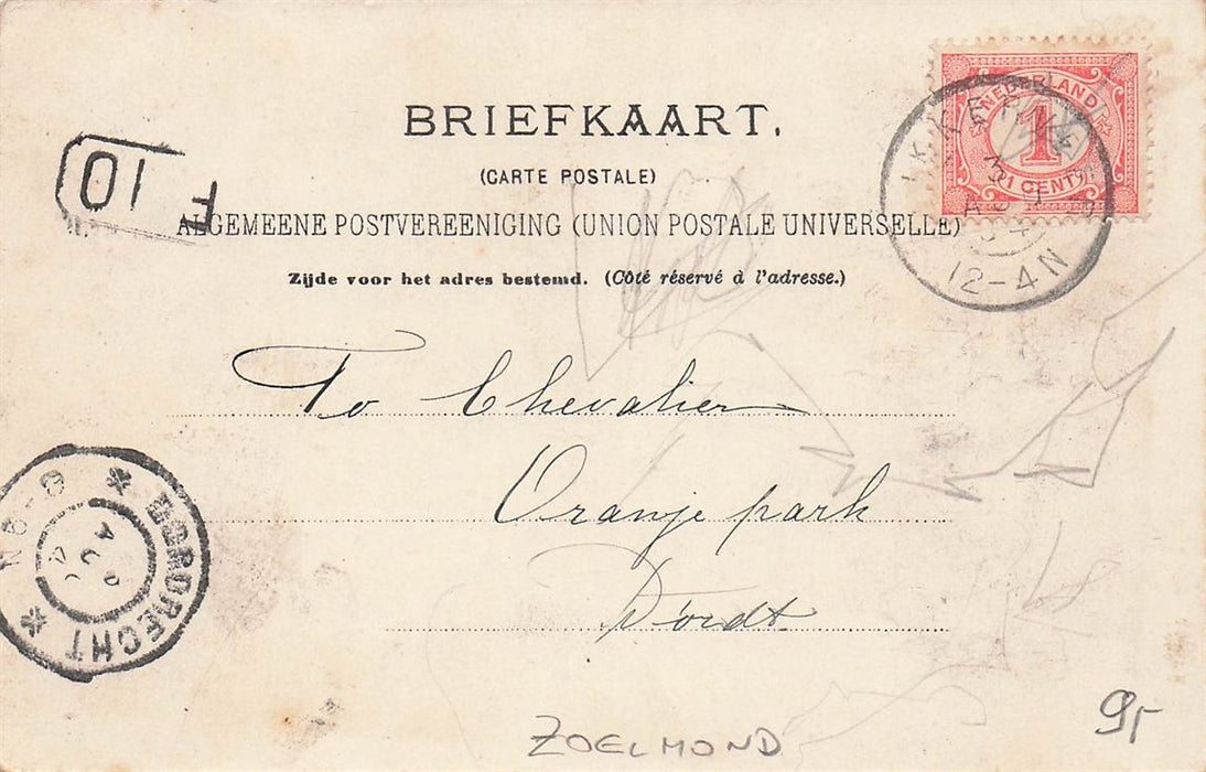 Gezicht Op De Kerk Zoelmond