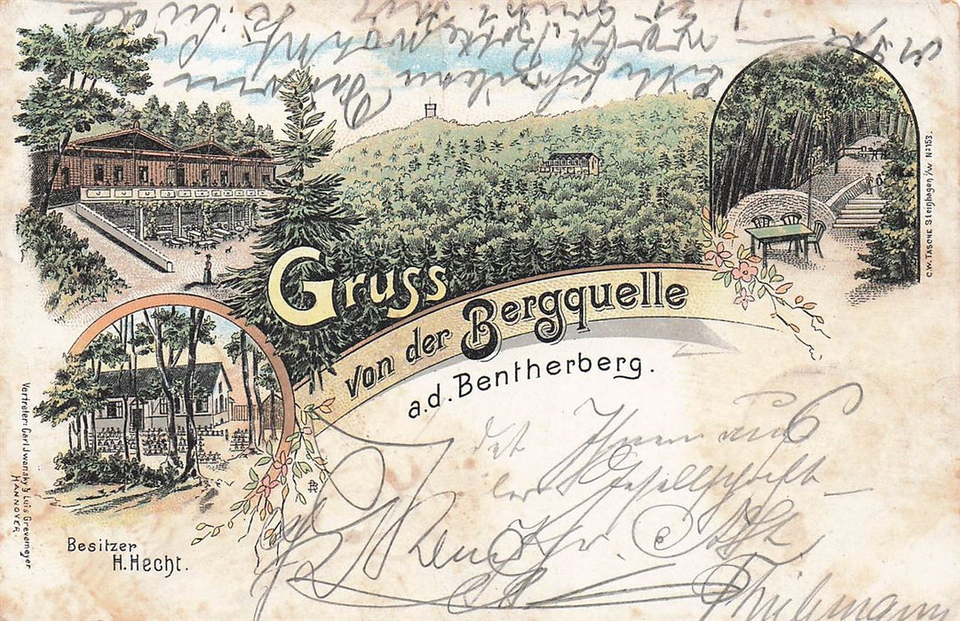 Gruss Von Der Bergquelle A.D Bentherberg