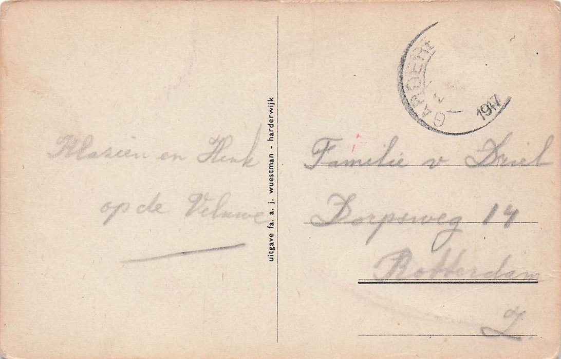 Op De Veluwe Schaapskooi Met Kudde