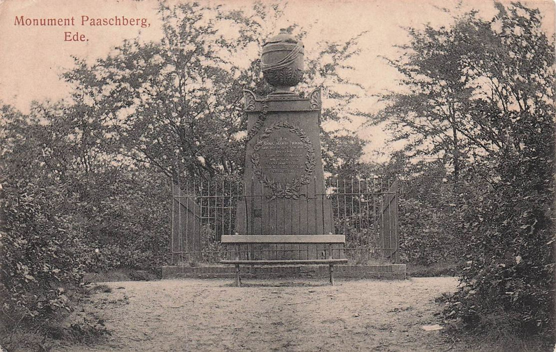 Monument Paaschberg Ede.