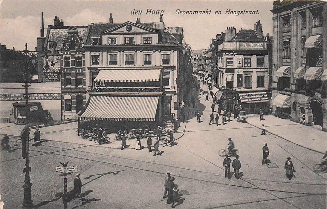 Den Haag Groenmarkt En Hoogstraat