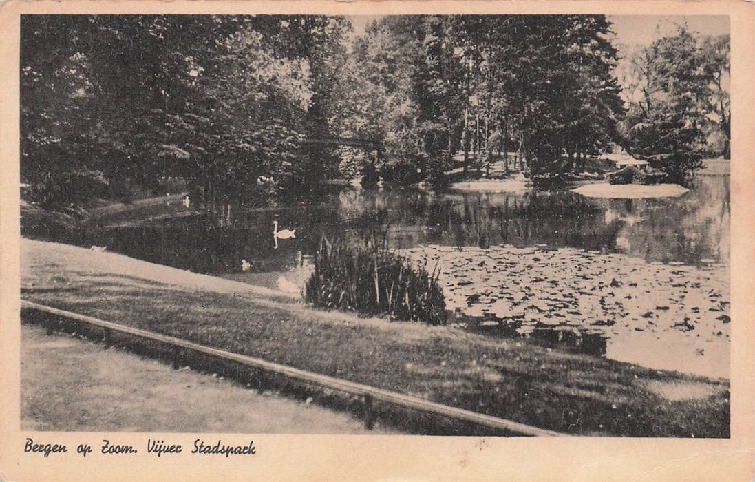 Bergen Op Zoom Vijver Stadspark